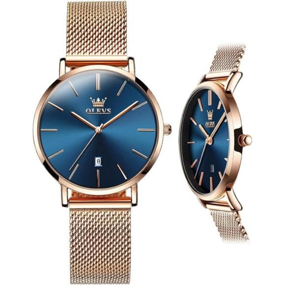 Women\'s Watch, 6.5mm Ultra-Thin Big Face Business Casual Ladies Watch, Japanese main image 3